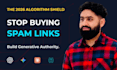 build information gain authority backlinks for b2b and saas