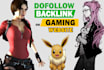 write and publish a guest post on my gaming blog