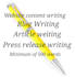 seo writing, blog, article and press release