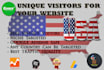 bring niche targeted unique and real USA visitors