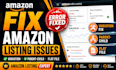 fix amazon listing variation, parent child, brand and flat file issues