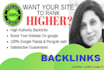 help you rank higher on google with authority backlinks