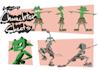 do a character turn around and moving sheets
