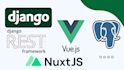 do cruds or web apps with django, python and vuejs