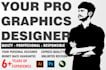 be your personal graphics designer work in 6 hours