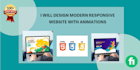 design responsive website with animations