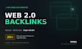 build high da web2 0 backlinks manually for SEO ranking