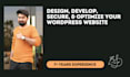design, develop, secure, and optimize your wordpress website