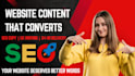 write SEO website content and UX copy for apps and landing pages