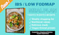 give you a low fodmap diet for ibs by a dietitian