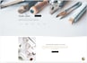 design a modern, boutique website for a business or artist