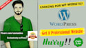 build professional wordpress website design or blog