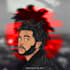 draw your cartoon caricature with a rapper style or hype