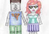 draw you as a robot