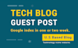 publish SEO guest post on technology blog