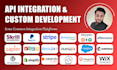 do API integration and custom development