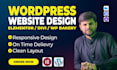 be your professional wordpress developer for a business website