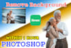 remove background and edit your photos