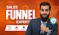 design sales funnels, landing pages in go high level, kajabi, clickfunnels