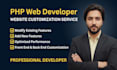 add custom features to your PHP website or web app