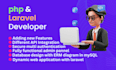 your php laravel developer and custom website maker