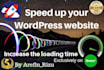 optimize, speed up wordpress and woocommerce website