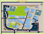 design branded campus arena maps for schools, parks, universities and events
