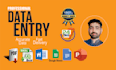 do quick excel data entry copy paste and fast typing for you