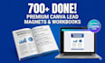 design canva lead magnet, ebook, or workbook