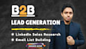do lead generation and data entry