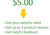 rate your website/blog and offer you additional feedback
