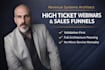 build your high converting webinar sales funnel