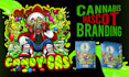 create custom cannabis mascot logo and strain illustration