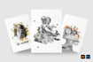 crate ai collage design artistic for your project