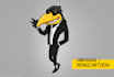 design cartoon mascot character