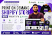 create shopify print on demand pod store with printify