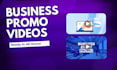 create business promo videos