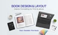 design clean book layouts, magazines, and catalogs