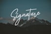 create a stunning signature logo animation
