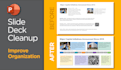 cleanup your existing powerpoint slide deck