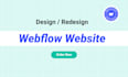 design responsive webflow website