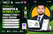provide uiux design for your website landing page and mobile app