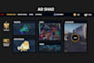 design game graphics ui menu and buttons