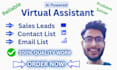be your virtual assistant 24 hours