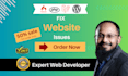 fix any bug of php website in codeigniter, laravel