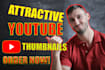 unique graphics design youtube thumbnails