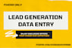 be your expert lead generation specialist