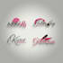 do feminine cosmetic makeup luxury fashion salon logo