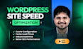 do site speed optimization of your wordpress website