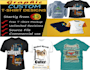 create anime or custom typography tshirt design